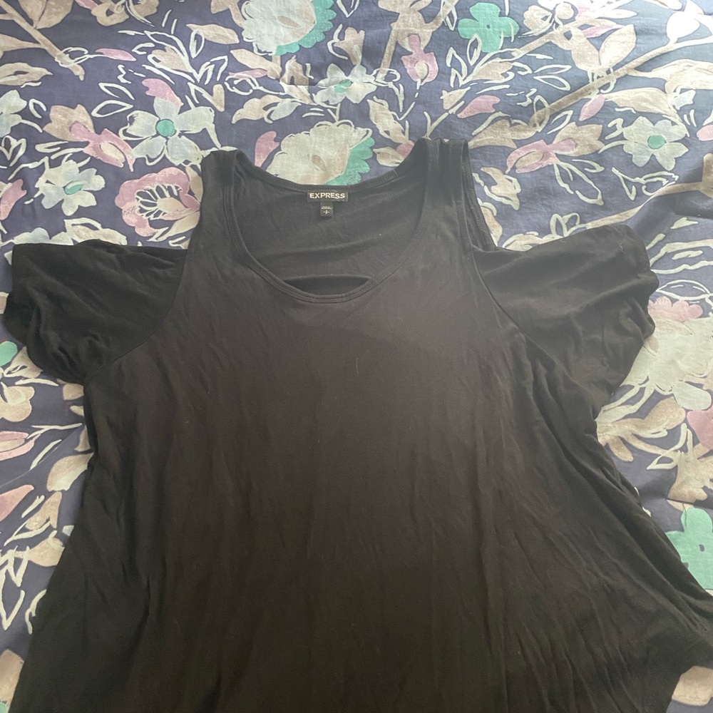 EXPRESS Cold Shoulder Top